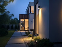 2 x tuinlamp 50cm gu10 fitting zwart draaibaar waterdicht - afbeelding 5 van  10