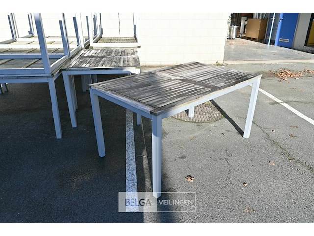 2 x tuintafel - afbeelding 1 van  7