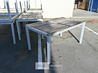 2 x tuintafel - afbeelding 1 van  7