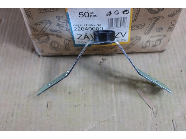 2 x u-beugel (trapeziumhanger) met aansluiting m8 - afbeelding 3 van  4