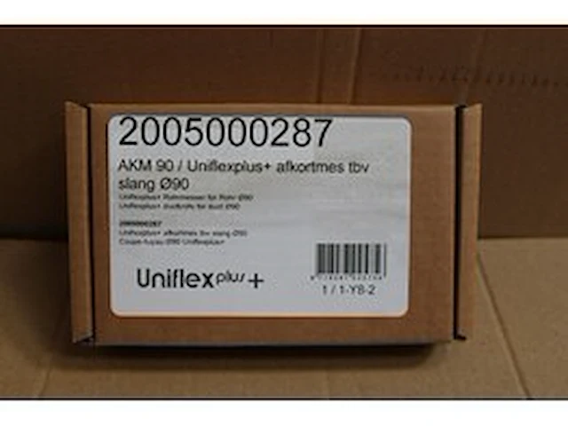 2 x uniflexplus+ afkortmes - afbeelding 1 van  3