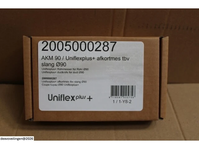 2 x uniflexplus+ afkortmes - afbeelding 2 van  3