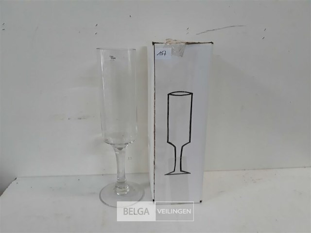 2 x vaas als champagneglas - afbeelding 2 van  3
