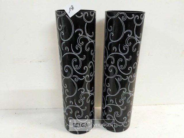 2 x vaas cylinder zwart - afbeelding 3 van  3