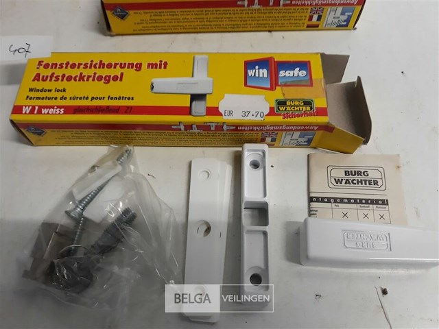 2 x vensterbeveiliging met sleutel burgwachter - afbeelding 3 van  3