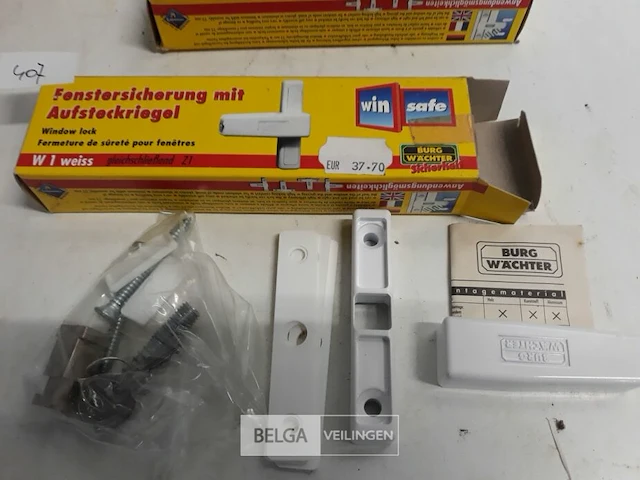 2 x vensterbeveiliging met sleutel burgwachter - afbeelding 3 van  3