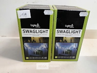2 x vensterverlichting led helder wit 1,6 m - afbeelding 1 van  3