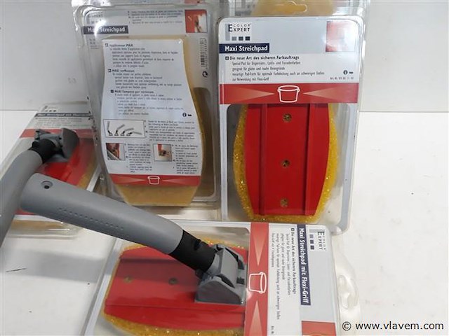 2 x verfkussen met houder + 8 vervangkussens - afbeelding 2 van  2