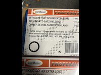 2 x verlengde bit dopset veeltand en inbus - afbeelding 2 van  4