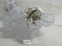 2 x verlichting led 10 ballen koud wit - afbeelding 3 van  3