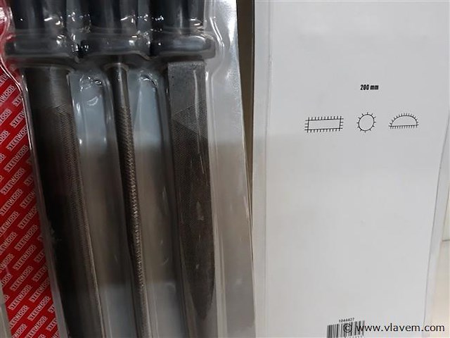 2 x vijlenset 3 delig - afbeelding 2 van  2