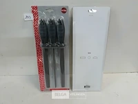 2 x vijlenset 3-delig - afbeelding 2 van  3