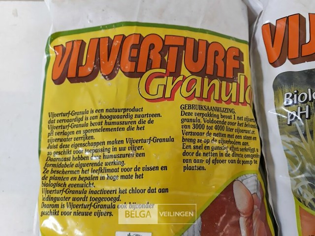 2 x vijverturf granula 1,7 kg - afbeelding 3 van  3