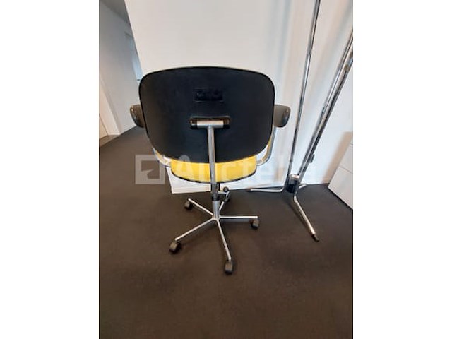 2 x vintage bureaustoelen fritz hansen kevi - design jörgen rasmussen - afbeelding 4 van  4