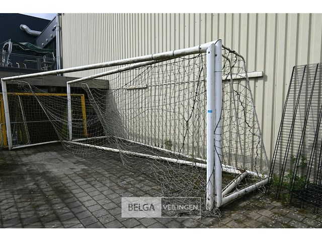 2 x voetbaldoel - afbeelding 2 van  7
