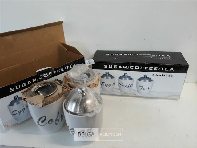 2 x voorraadpot 3 delig 17 cm - afbeelding 2 van  3