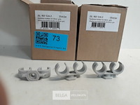 2 x vorkklem duo 16-19mm grijs 25 stuks - afbeelding 3 van  3