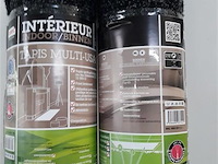 2 x vuurvaste mat 100x120 cm antraciet - afbeelding 2 van  2