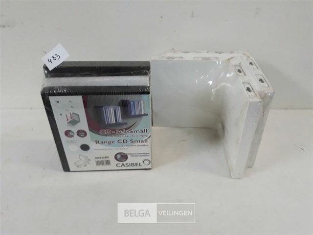 2 x wandrek duo 1 set wit + 1 set zwart - afbeelding 2 van  3