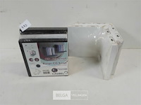 2 x wandrek duo 1 set wit + 1 set zwart - afbeelding 1 van  3