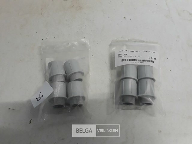 2 x wartel voor buis 16-20 m20 4 stuks - afbeelding 2 van  3