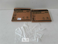 2 x wegwerphandschoenen 100 stuks ecologisch - afbeelding 1 van  3