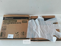 2 x wegwerphandschoenen 100 stuks ecologisch - afbeelding 3 van  3