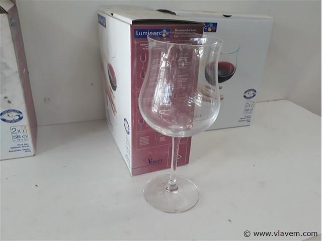 2 x wijnglas luminarc 2 stuks - afbeelding 2 van  2