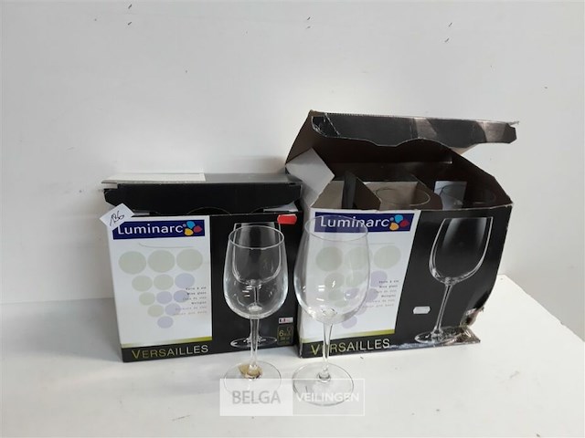 2 x wijnglazen 1 x 36 cl 6 stuks 1 x 58 cl 6 stuks - afbeelding 1 van  3