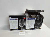 2 x wijnglazen 1 x 36 cl 6 stuks 1 x 58 cl 6 stuks - afbeelding 1 van  3