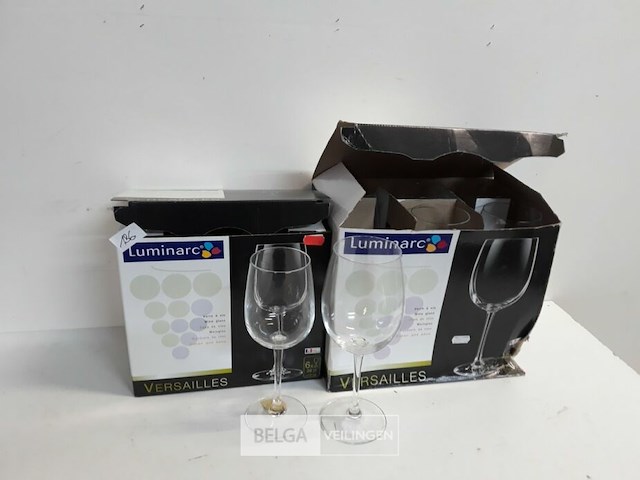 2 x wijnglazen 1 x 36 cl 6 stuks 1 x 58 cl 6 stuks - afbeelding 2 van  3