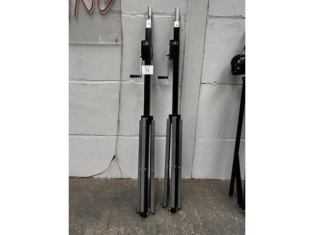 2 x wind-up lichtstatief goliath-studio basic 3800 - afbeelding 1 van  4