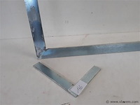 2 x winkelhaak staal 150-800 mm - afbeelding 2 van  2