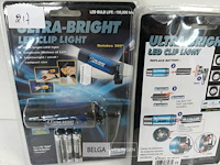 2 x zaklamp met clip led - afbeelding 3 van  3