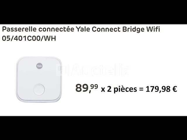 2 yale-verbonden wifi-gateways - afbeelding 1 van  5
