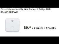 2 yale-verbonden wifi-gateways - afbeelding 1 van  5