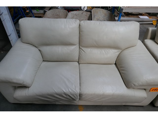 2 zetels witte kleur - afbeelding 4 van  5