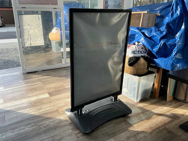 2-zijdig verrijdbaar stoepbord - afbeelding 1 van  2