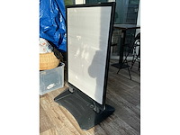 2-zijdig verrijdbaar stoepbord - afbeelding 2 van  2