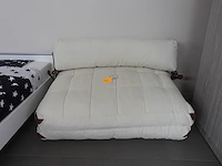 2-zit slaapbank fold teddy sofa bed - afbeelding 1 van  3