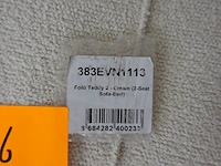 2-zit slaapbank fold teddy sofa bed - afbeelding 3 van  3