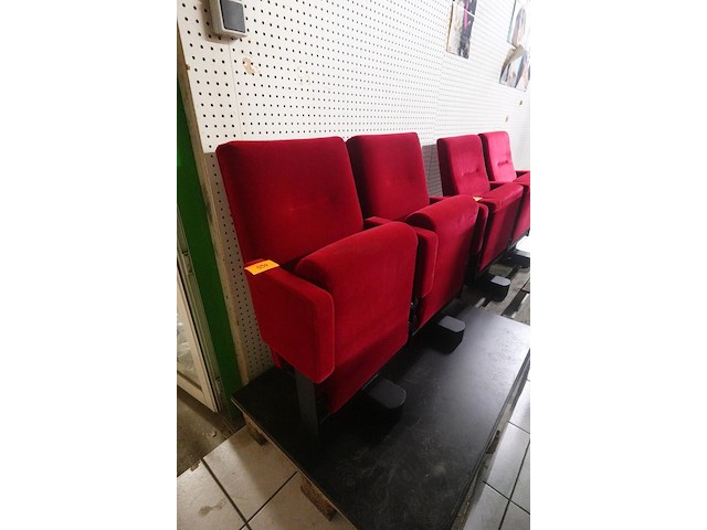 2-zit theaterstoel - afbeelding 2 van  6