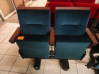 2-zit theaterstoel - afbeelding 1 van  7