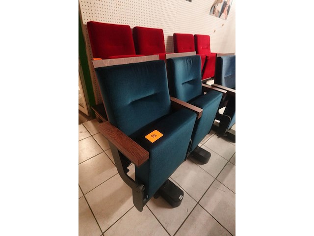 2-zit theaterstoel - afbeelding 4 van  7