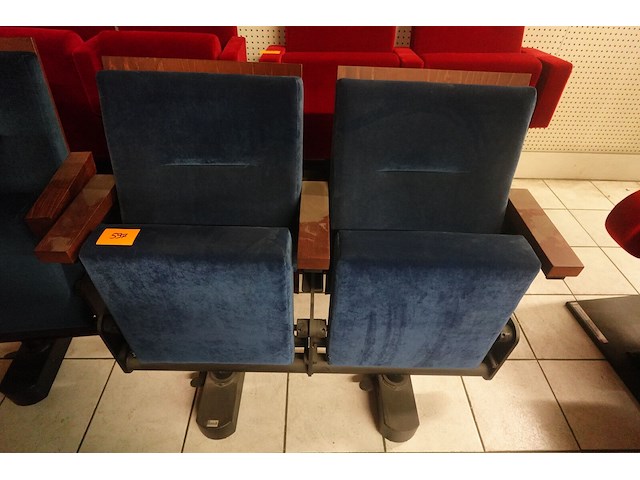 2-zit theaterstoel - afbeelding 1 van  7