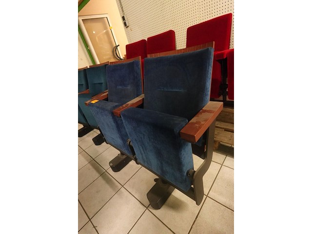 2-zit theaterstoel - afbeelding 4 van  7