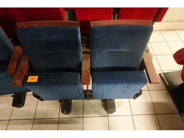 2-zit theaterstoel - afbeelding 5 van  7