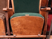 2-zit vintage theaterstoel - afbeelding 2 van  7