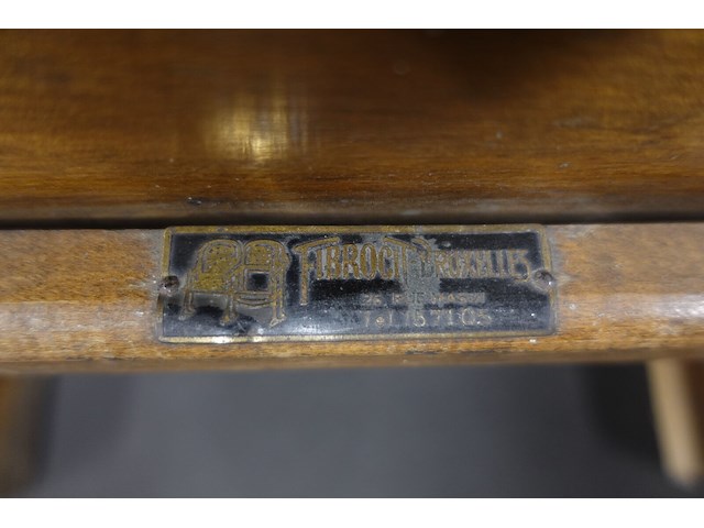 2-zit vintage theaterstoel - afbeelding 6 van  7