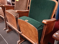 2-zit vintage theaterstoel - afbeelding 7 van  7
